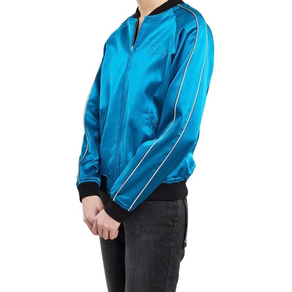 Opening ceremony reversible bomber jacket